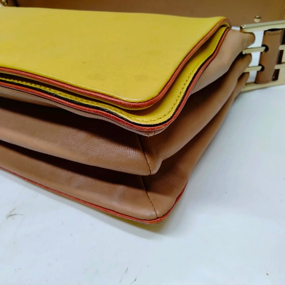 Chloe Yellow Leather Jada Bag - Picture 6 of 9